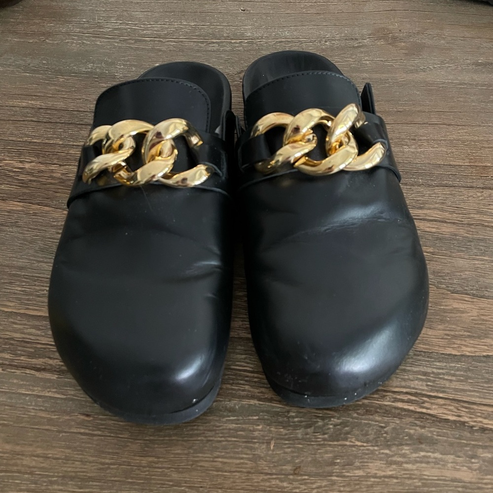 Alohas clogs in black